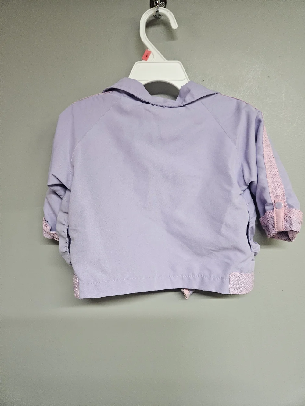 Strawberry Shortcake Girls 12 Month Purple  Zip-Front Jacket